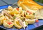 Pasta salade met kip